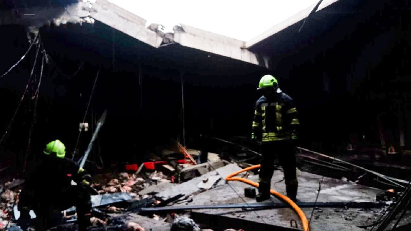 כוחות רוסיים תקפו מפעל למח העופות באזור בוריספיל